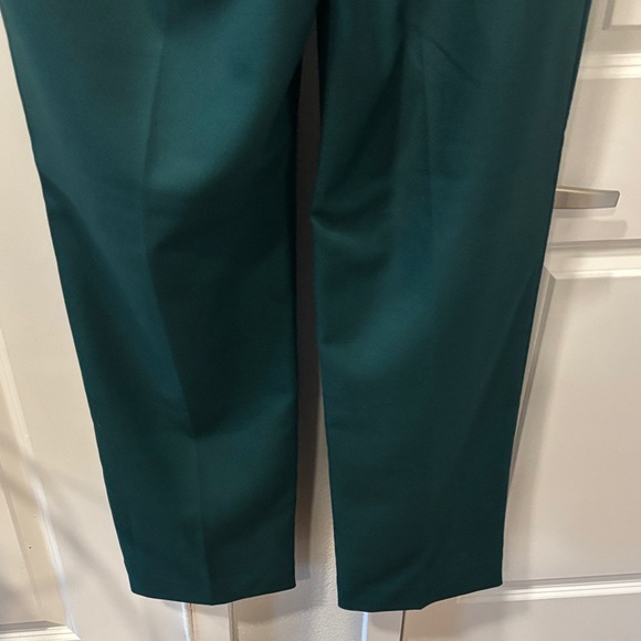NWT Banana Republic Forest Green Straight Leg Trousers - Picture 8 of 9